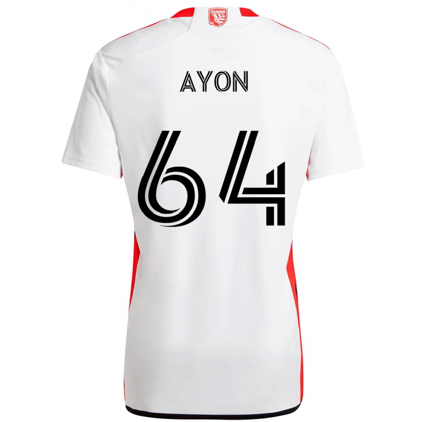 Danxen Hombre Camiseta Jerry Ayon #64 Negro Azul Oscuro 2ª Equipación 2025/26 La Camisa