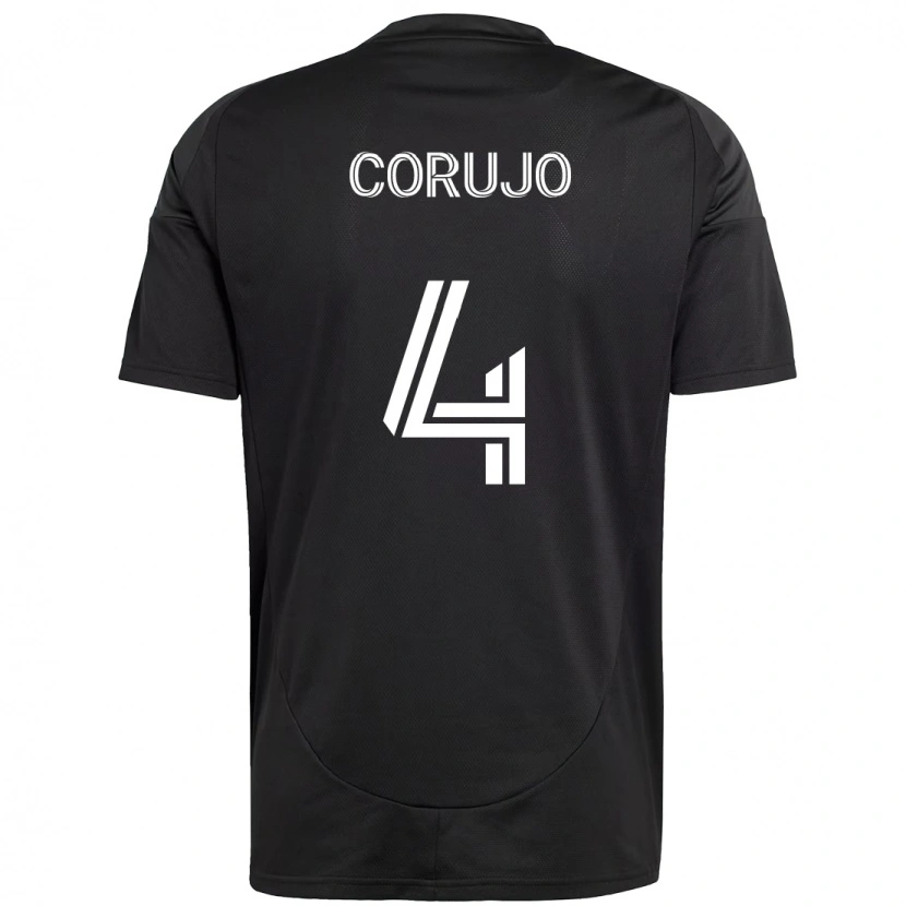 Danxen Hombre Camiseta Guzmán Corujo #4 Azul Celeste Blanco 2ª Equipación 2025/26 La Camisa