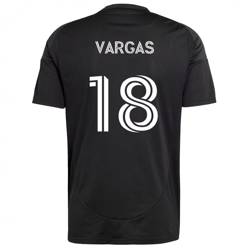 Danxen Hombre Camiseta Kerwin Vargas #18 Azul Celeste Blanco 2ª Equipación 2025/26 La Camisa