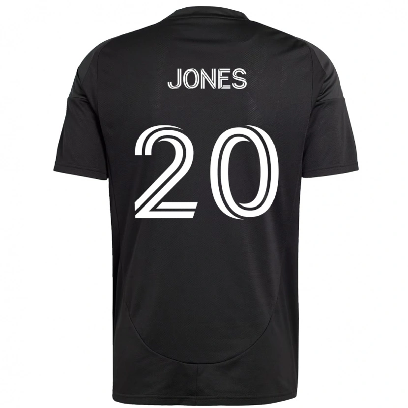 Danxen Hombre Camiseta Derrick Jones #20 Azul Celeste Blanco 2ª Equipación 2025/26 La Camisa