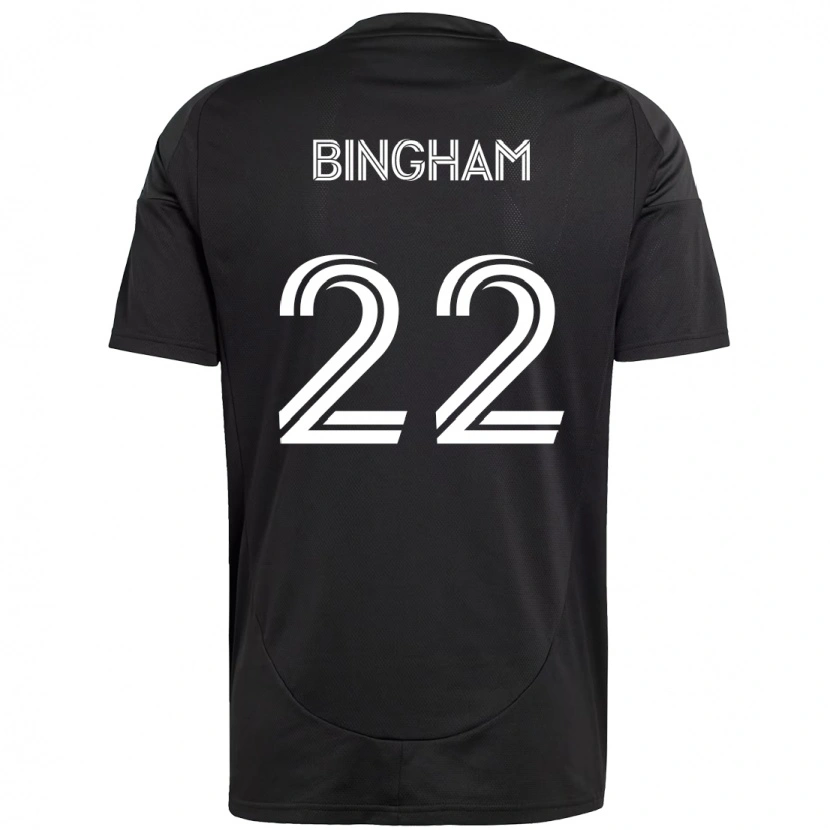 Danxen Hombre Camiseta David Bingham #22 Azul Celeste Blanco 2ª Equipación 2025/26 La Camisa