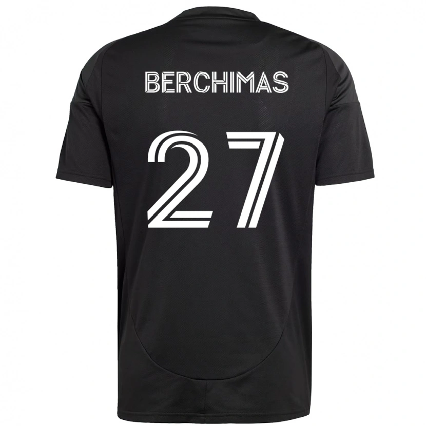 Danxen Hombre Camiseta Nimfasha Berchimas #27 Azul Celeste Blanco 2ª Equipación 2025/26 La Camisa