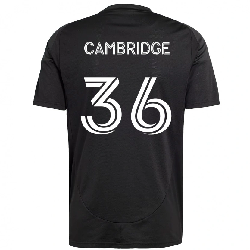 Danxen Hombre Camiseta Brandon Cambridge #36 Azul Celeste Blanco 2ª Equipación 2025/26 La Camisa