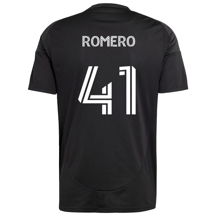 Danxen Hombre Camiseta Brian Romero #41 Azul Celeste Blanco 2ª Equipación 2025/26 La Camisa