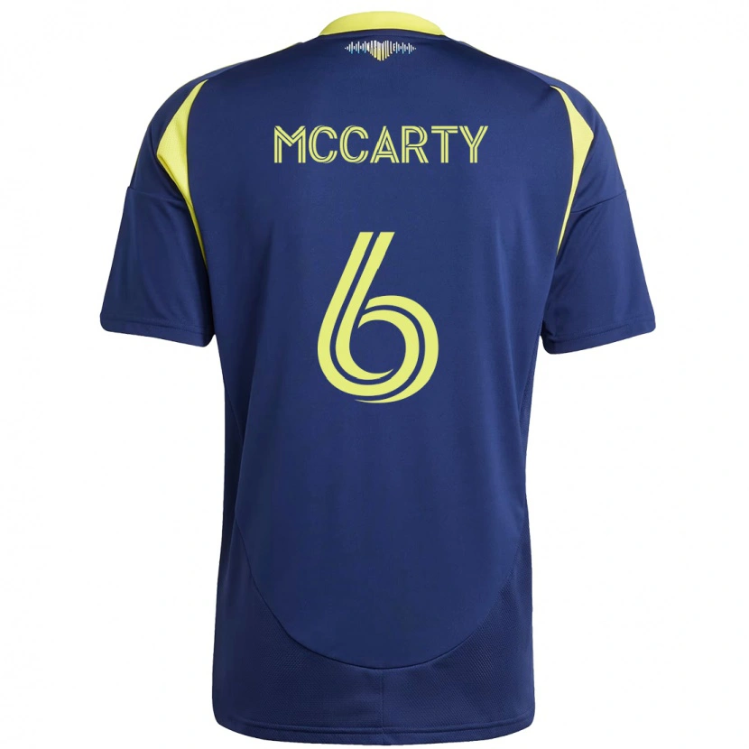 Danxen Hombre Camiseta Dax Mccarty #6 Amarillo Azul Marino 2ª Equipación 2025/26 La Camisa