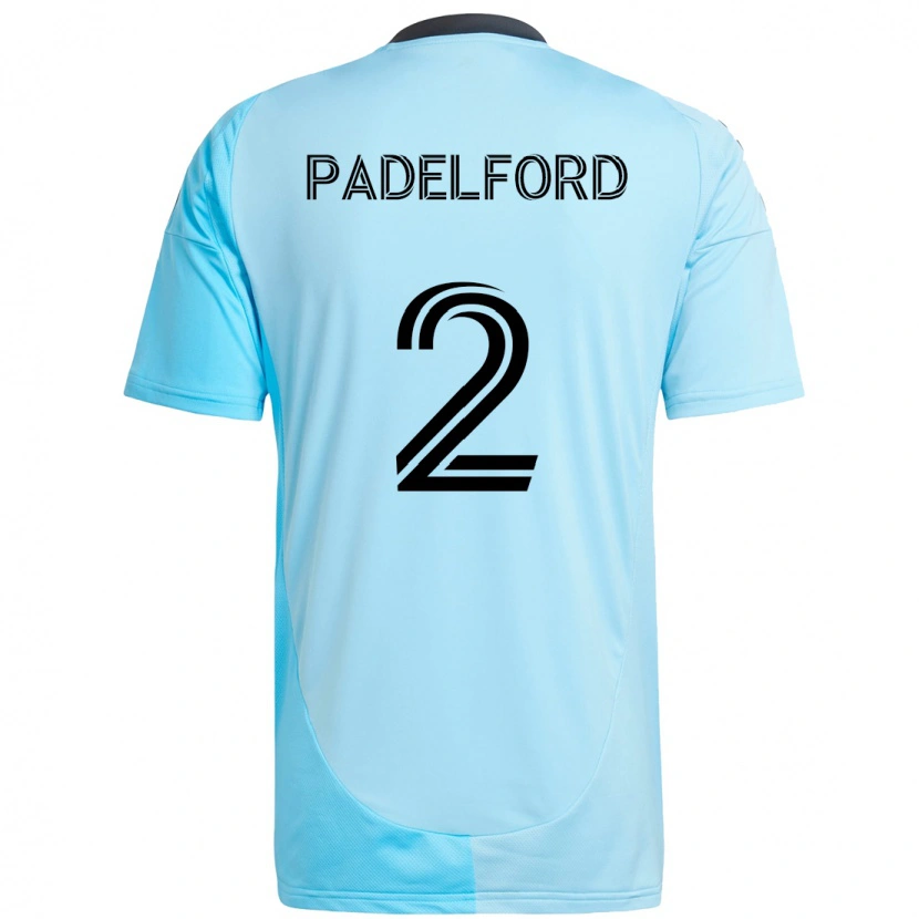 Danxen Hombre Camiseta Devin Padelford #2 Negro Azul 2ª Equipación 2025/26 La Camisa