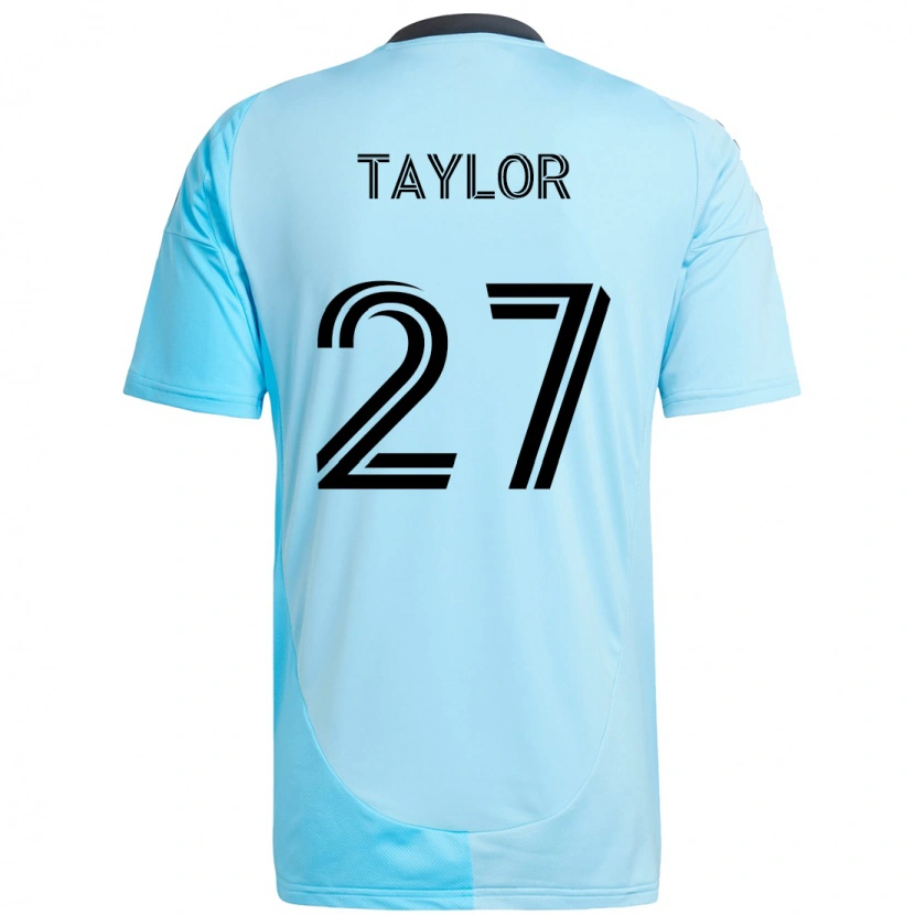 Danxen Hombre Camiseta D.j. Taylor #27 Negro Azul 2ª Equipación 2025/26 La Camisa