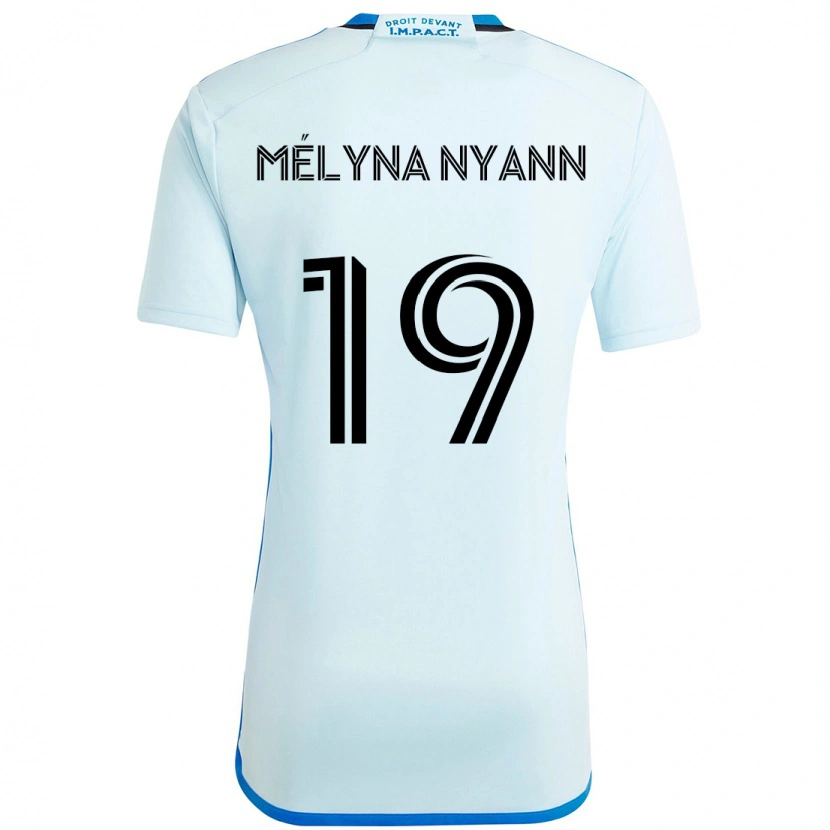Danxen Hombre Camiseta Alexis Mélyna Nyann #19 Azul Celeste Azul Oscuro 2ª Equipación 2025/26 La Camisa