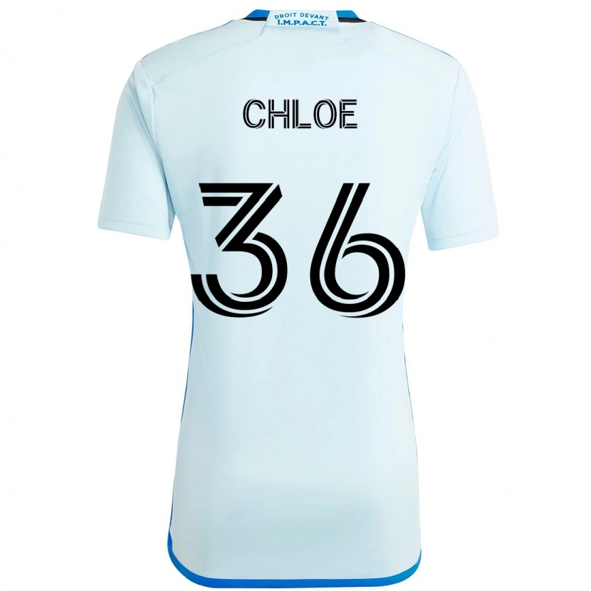 Danxen Hombre Camiseta Scicchitano Chloe #36 Azul Celeste Azul Oscuro 2ª Equipación 2025/26 La Camisa