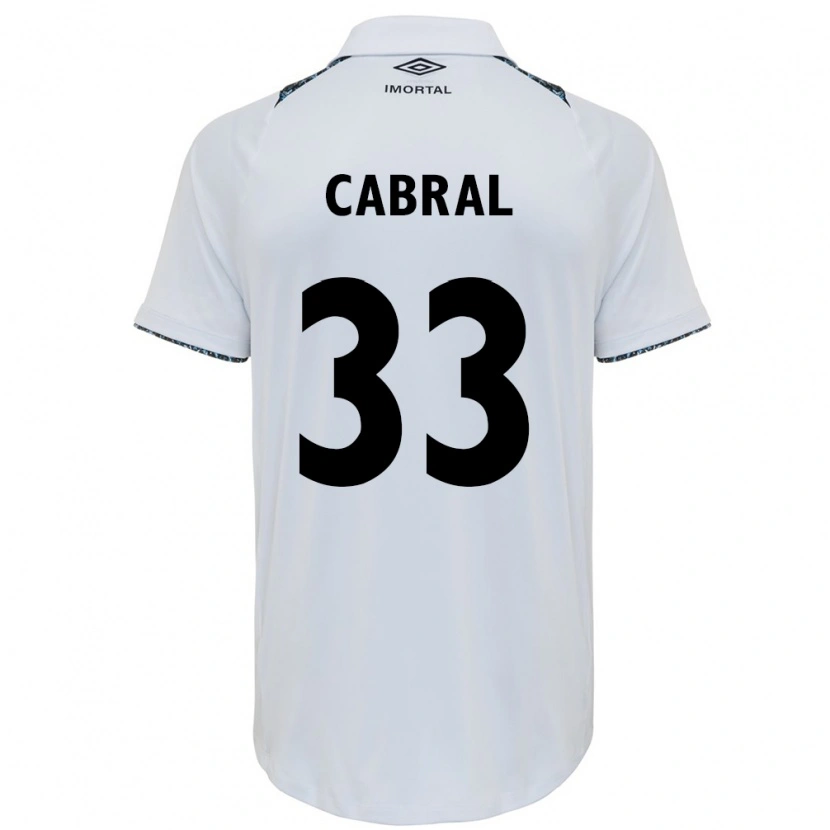 Danxen Hombre Camiseta Rafael Cabral #33 Azul Negro Blanco 2ª Equipación 2025/26 La Camisa