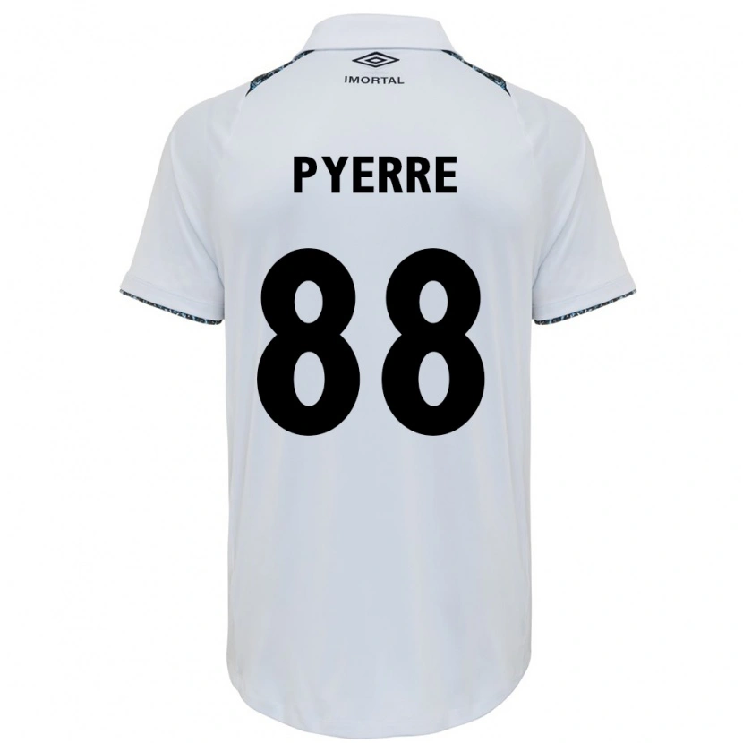 Danxen Hombre Camiseta Jean Pyerre #88 Azul Negro Blanco 2ª Equipación 2025/26 La Camisa