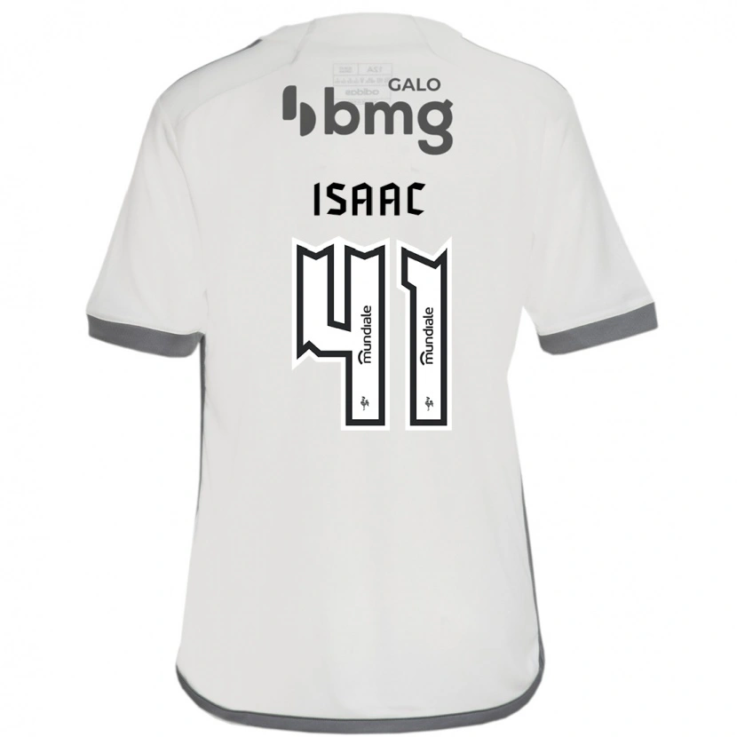 Danxen Hombre Camiseta Isaac #41 Blanco Negro 2ª Equipación 2025/26 La Camisa