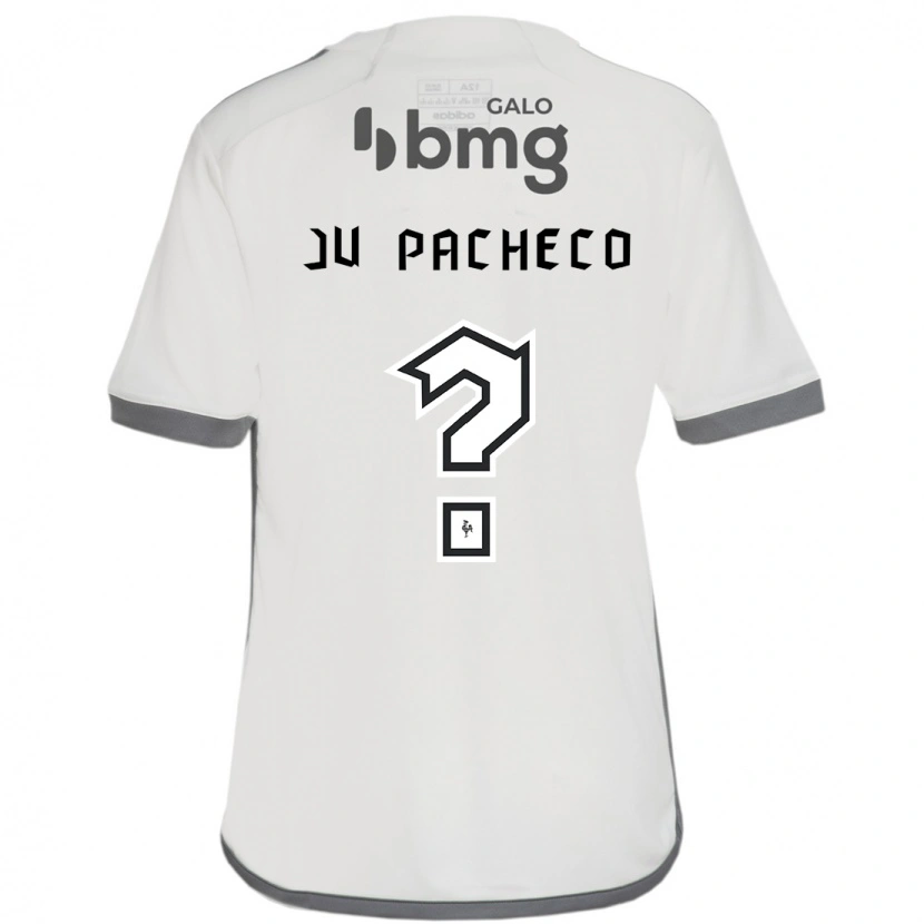 Danxen Hombre Camiseta Ju Pacheco #0 Blanco Negro 2ª Equipación 2025/26 La Camisa