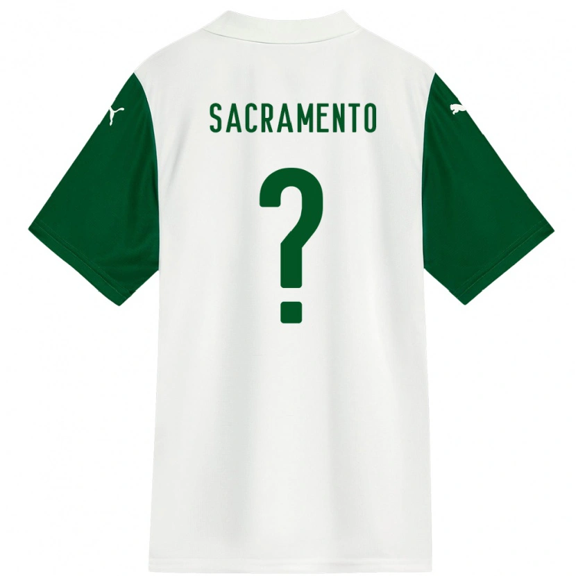 Danxen Hombre Camiseta Wendell Sacramento #0 Verde Blanco 2ª Equipación 2025/26 La Camisa