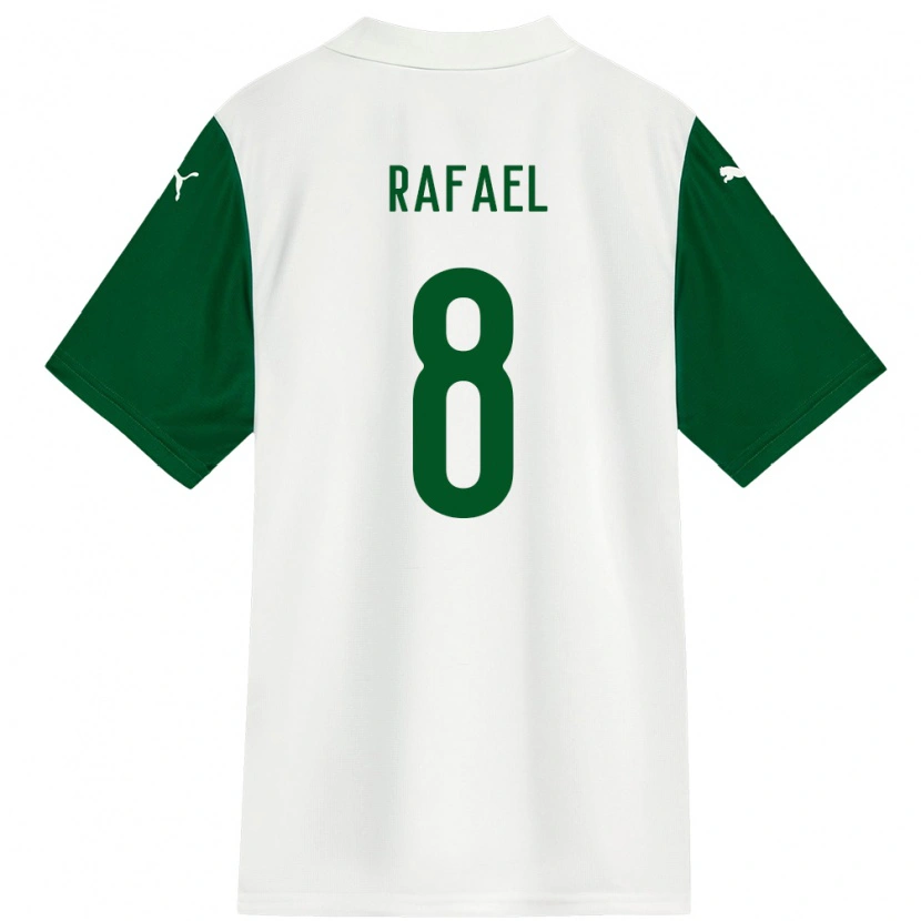 Danxen Hombre Camiseta Zé Rafael #8 Verde Blanco 2ª Equipación 2025/26 La Camisa