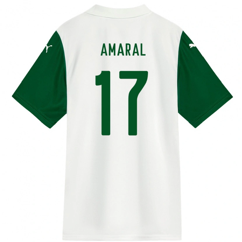 Danxen Hombre Camiseta Isadora Amaral #17 Verde Blanco 2ª Equipación 2025/26 La Camisa