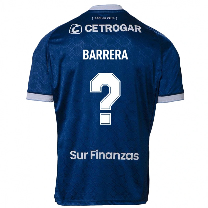 Danxen Hombre Camiseta Lorenzo Barrera #0 Azul Oscuro 2ª Equipación 2025/26 La Camisa