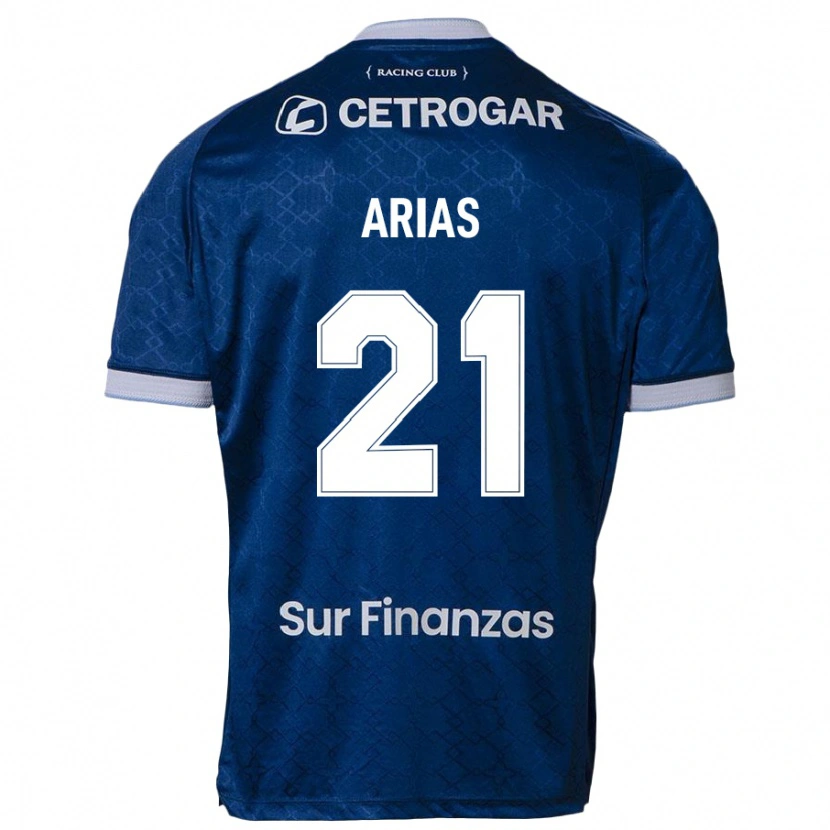 Danxen Hombre Camiseta Gabriel Arias #21 Azul Oscuro 2ª Equipación 2025/26 La Camisa