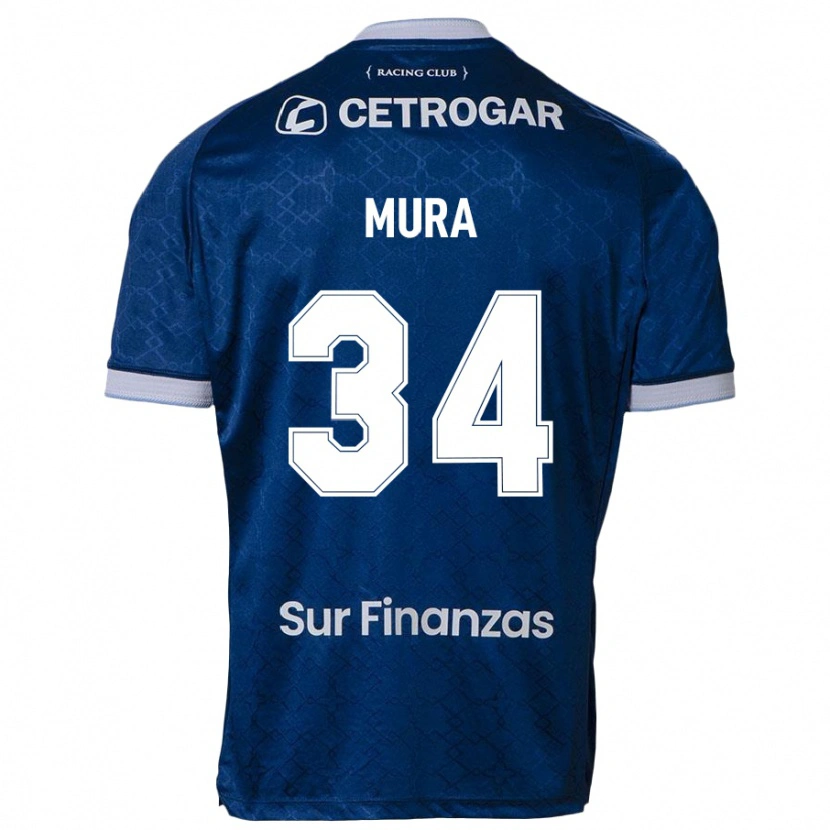 Danxen Hombre Camiseta Facundo Mura #34 Azul Oscuro 2ª Equipación 2025/26 La Camisa