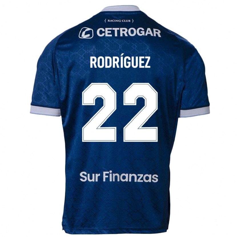 Danxen Hombre Camiseta Serena Rodríguez #22 Azul Oscuro 2ª Equipación 2025/26 La Camisa