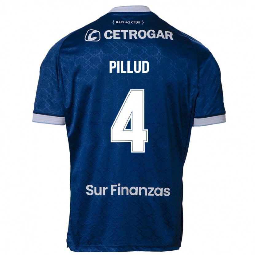 Danxen Hombre Camiseta Ivan Pillud #4 Azul Oscuro 2ª Equipación 2025/26 La Camisa