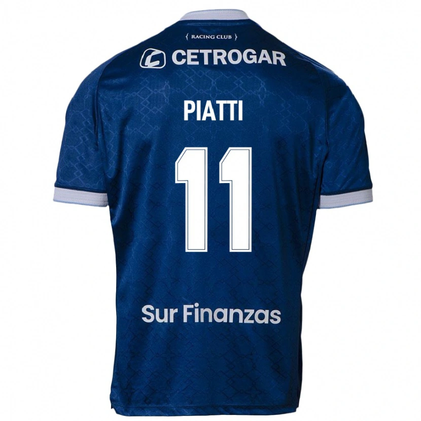Danxen Hombre Camiseta Ignacio Piatti #11 Azul Oscuro 2ª Equipación 2025/26 La Camisa