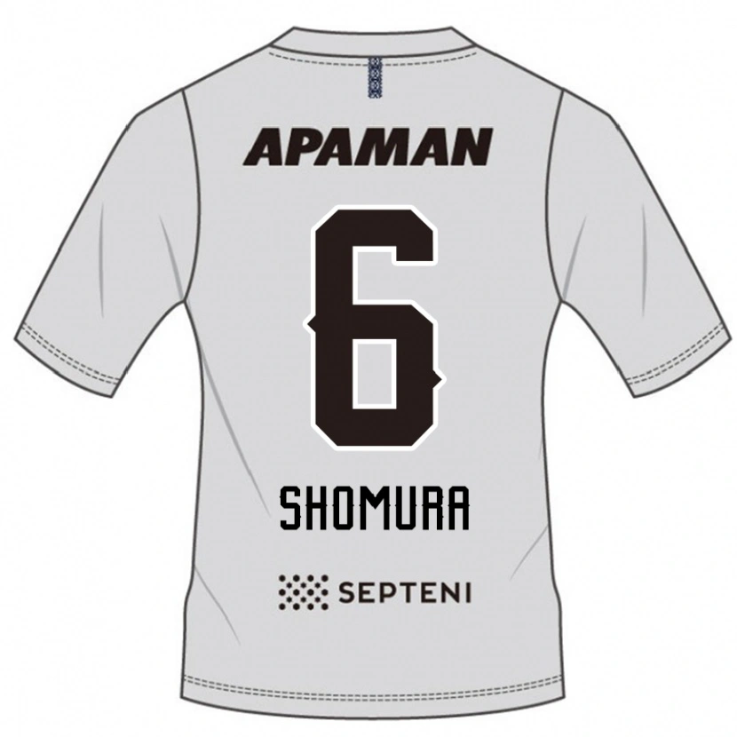 Danxen Hombre Camiseta Tomoki Shomura #6 Azul Real Blanco 2ª Equipación 2025/26 La Camisa