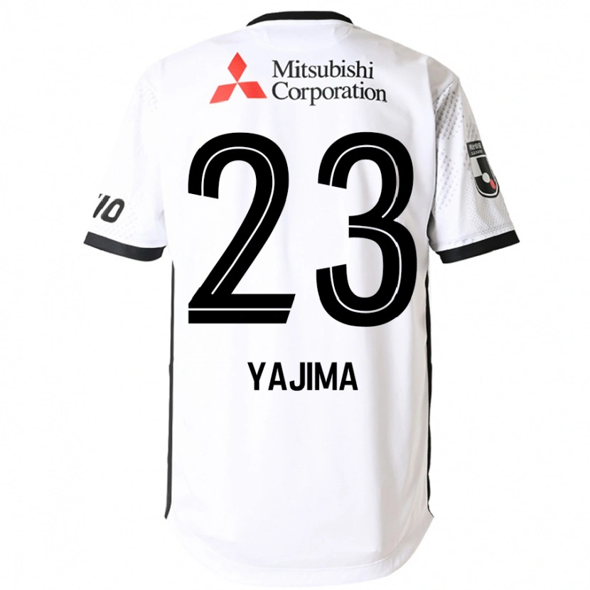Danxen Hombre Camiseta Kiichi Yajima #23 Blanco Negro 2ª Equipación 2025/26 La Camisa