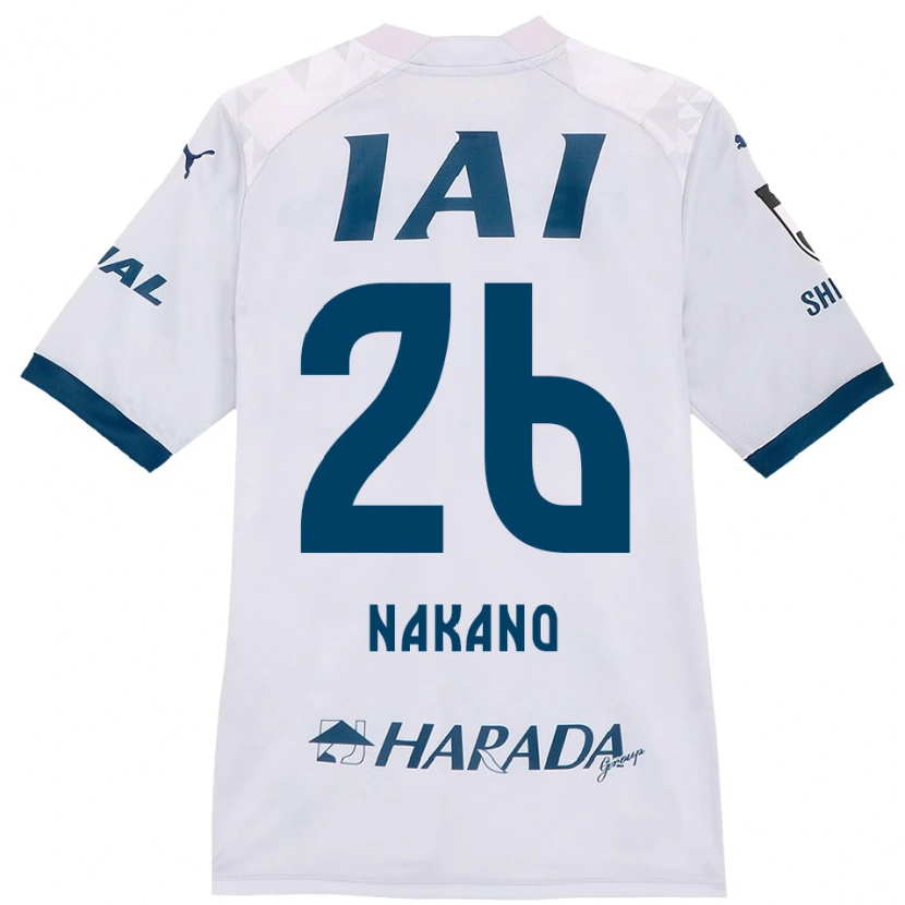 Danxen Hombre Camiseta Takeru Nakano #26 Naranja Rojo 2ª Equipación 2025/26 La Camisa
