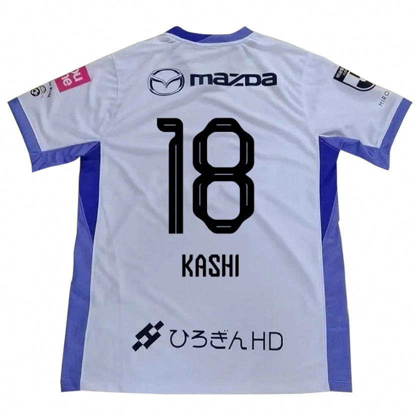 Danxen Hombre Camiseta Yoshifumi Kashiwa #18 Morado Naranja 2ª Equipación 2025/26 La Camisa