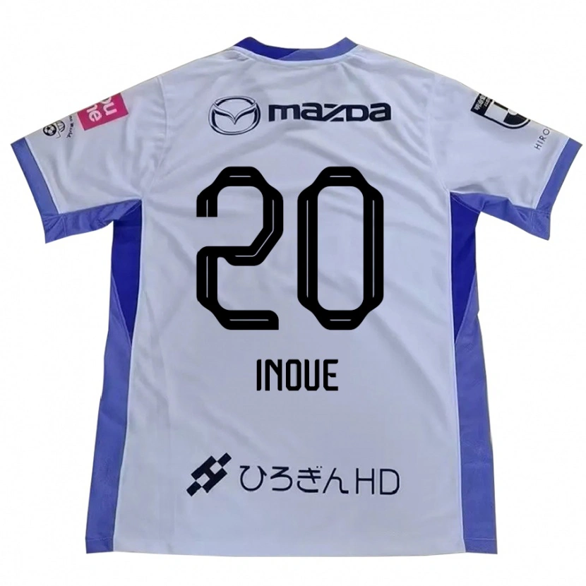 Danxen Hombre Camiseta Shion Inoue #20 Morado Naranja 2ª Equipación 2025/26 La Camisa