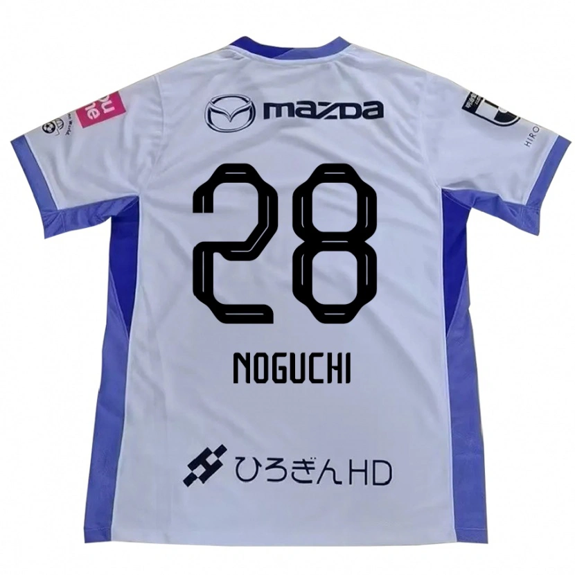 Danxen Hombre Camiseta Rento Noguchi #28 Morado Naranja 2ª Equipación 2025/26 La Camisa