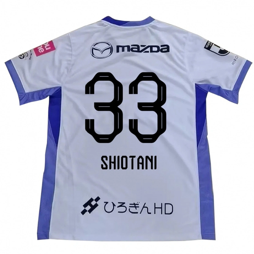 Danxen Hombre Camiseta Tsukasa Shiotani #33 Morado Naranja 2ª Equipación 2025/26 La Camisa