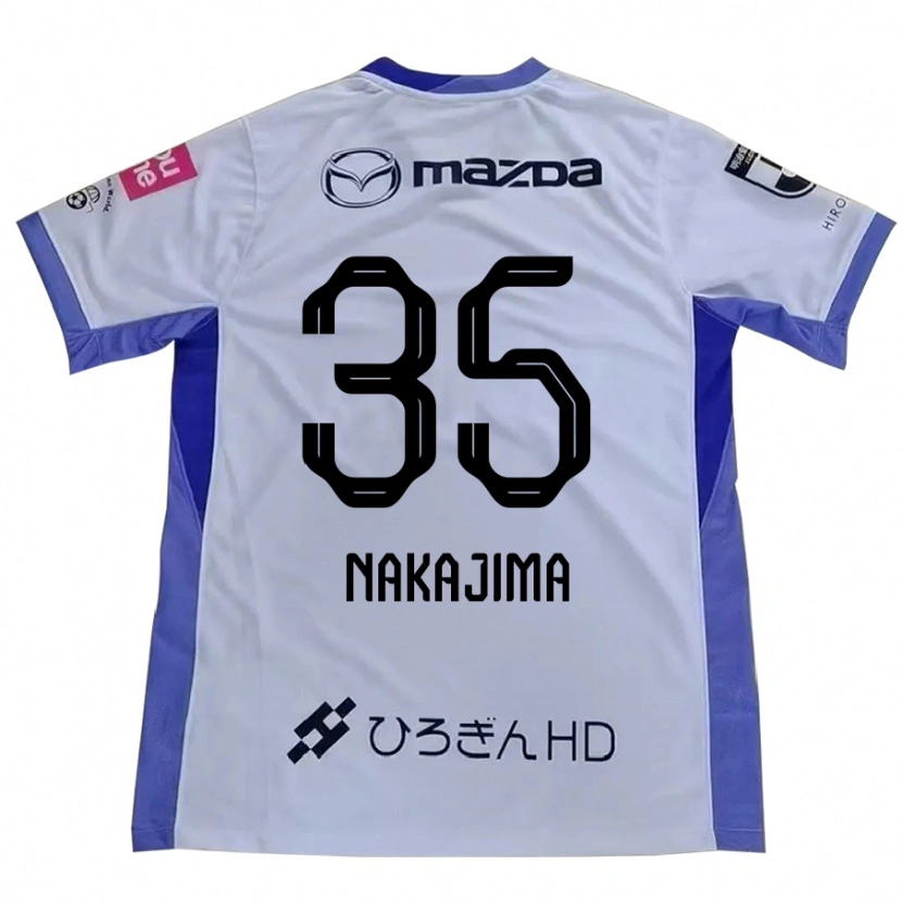 Danxen Hombre Camiseta Yotaro Nakajima #35 Morado Naranja 2ª Equipación 2025/26 La Camisa