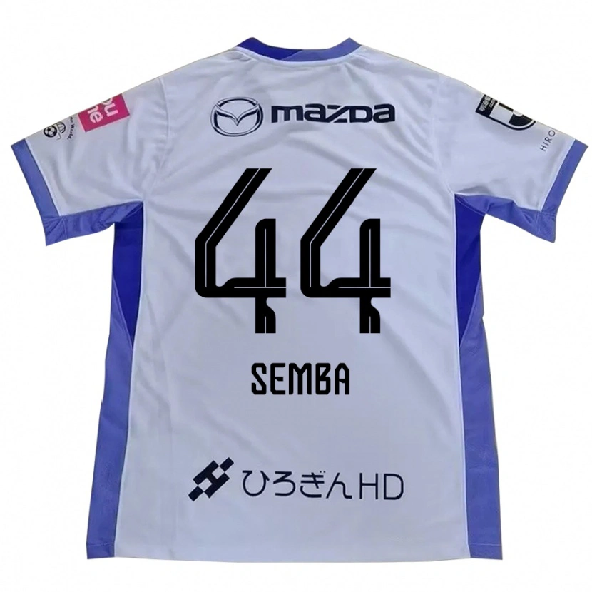 Danxen Hombre Camiseta Taishi Semba #44 Morado Naranja 2ª Equipación 2025/26 La Camisa