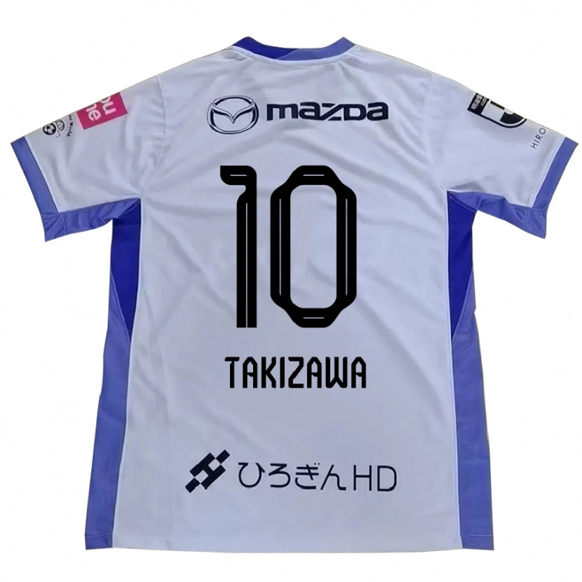 Danxen Hombre Camiseta Chise Takizawa #10 Morado Naranja 2ª Equipación 2025/26 La Camisa