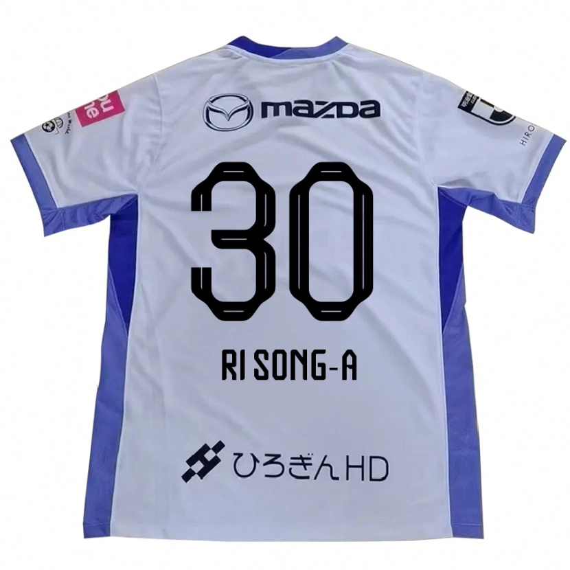 Danxen Hombre Camiseta Ri Song-A #30 Morado Naranja 2ª Equipación 2025/26 La Camisa
