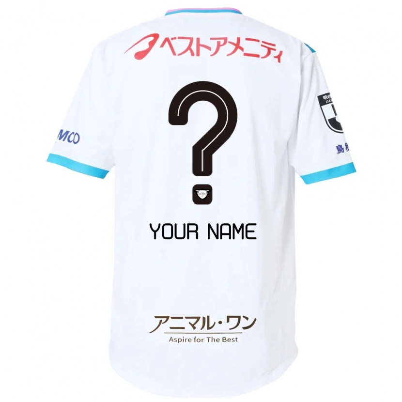 Danxen Hombre Camiseta Su Nombre #0 Azul Rosa 2ª Equipación 2025/26 La Camisa