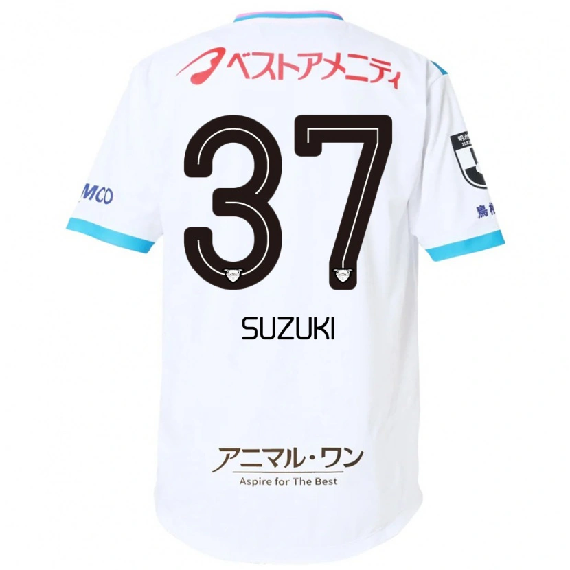 Danxen Hombre Camiseta Soma Suzuki #37 Azul Rosa 2ª Equipación 2025/26 La Camisa