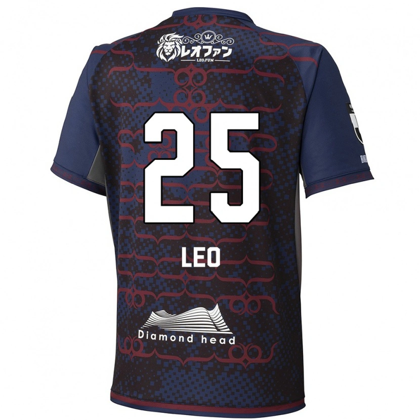 Danxen Hombre Camiseta Leo Osaki #25 Rojo Negro 2ª Equipación 2025/26 La Camisa