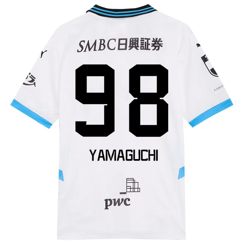 Danxen Hombre Camiseta Louis Thébault-Yamaguchi #98 Azul Celeste Negro 2ª Equipación 2025/26 La Camisa