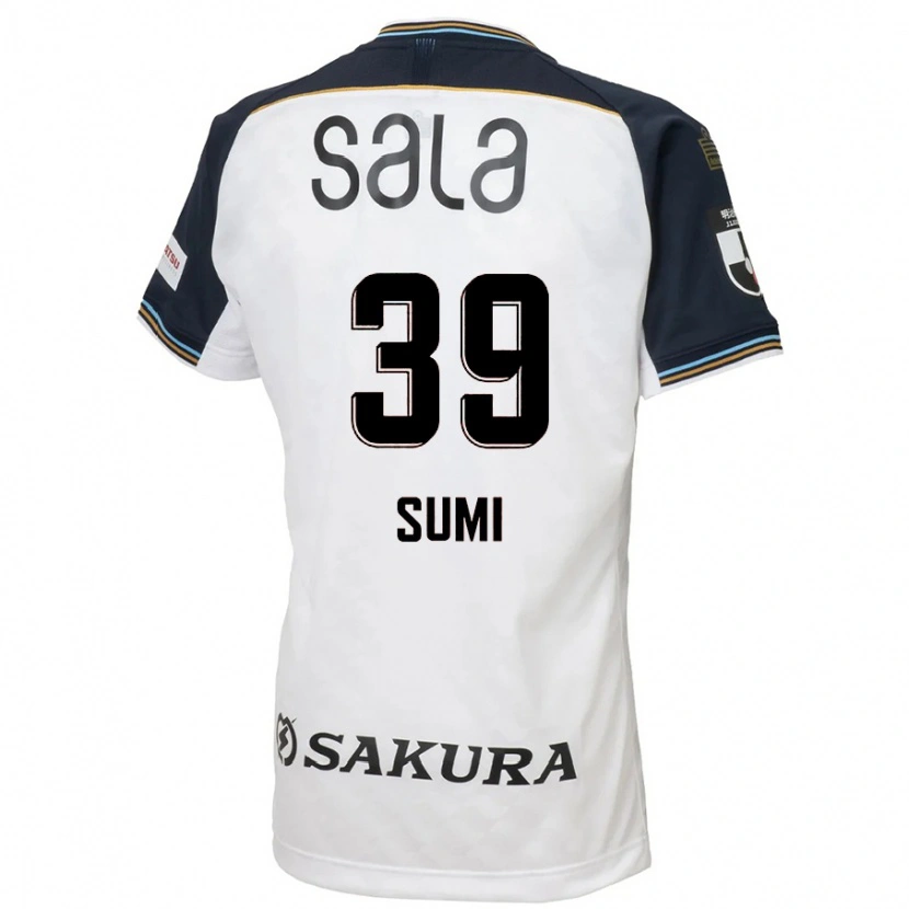 Danxen Hombre Camiseta Koshiro Sumi #39 Azul Celeste Negro 2ª Equipación 2025/26 La Camisa