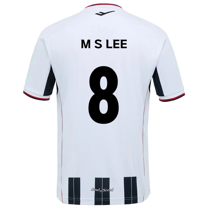 Danxen Hombre Camiseta Seung-Mo Lee #8 Negro Rojo 2ª Equipación 2025/26 La Camisa