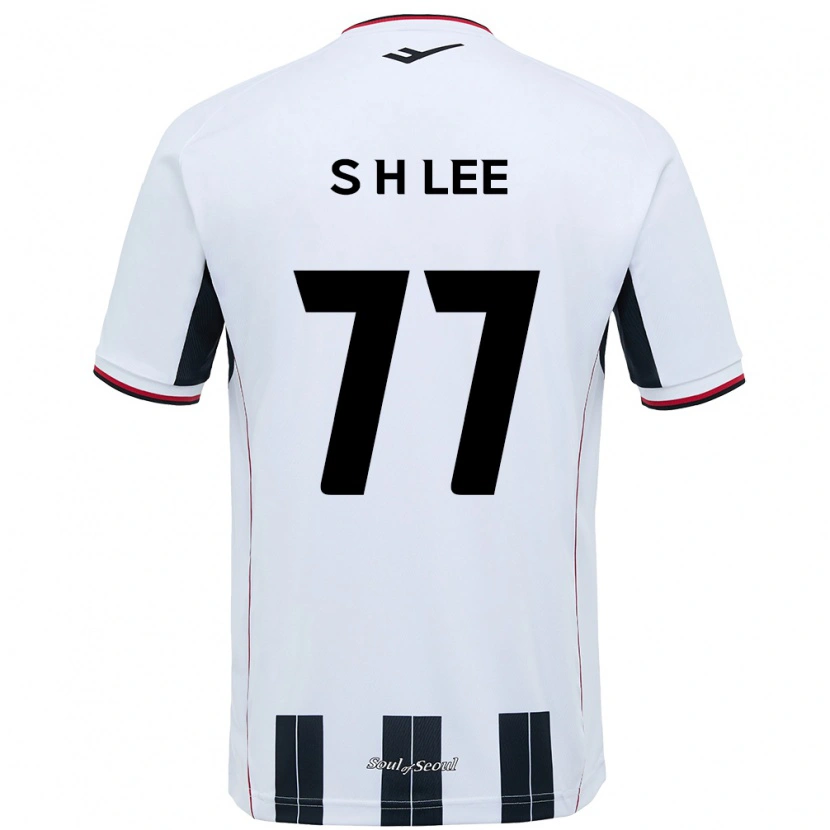 Danxen Hombre Camiseta Hyeon-Seung Lee #77 Negro Rojo 2ª Equipación 2025/26 La Camisa