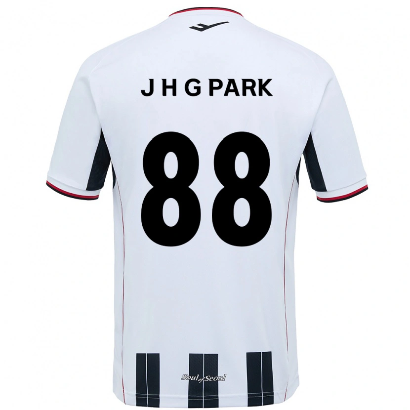 Danxen Hombre Camiseta Jang Han-Gyeol Park #88 Negro Rojo 2ª Equipación 2025/26 La Camisa