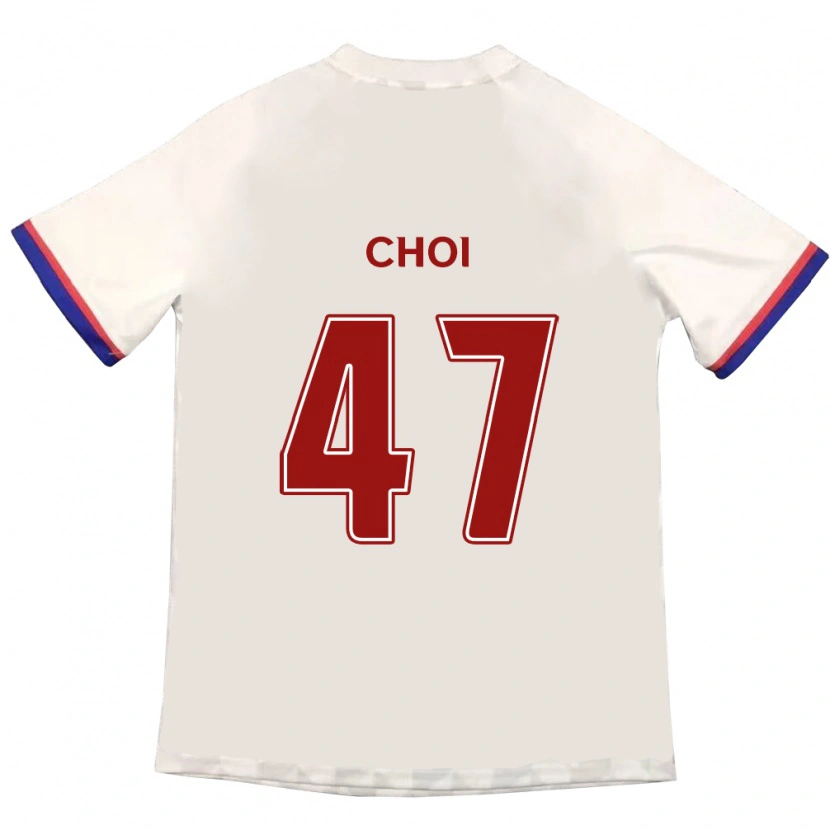 Danxen Hombre Camiseta San Choi #47 Azul Real Rojo 2ª Equipación 2025/26 La Camisa