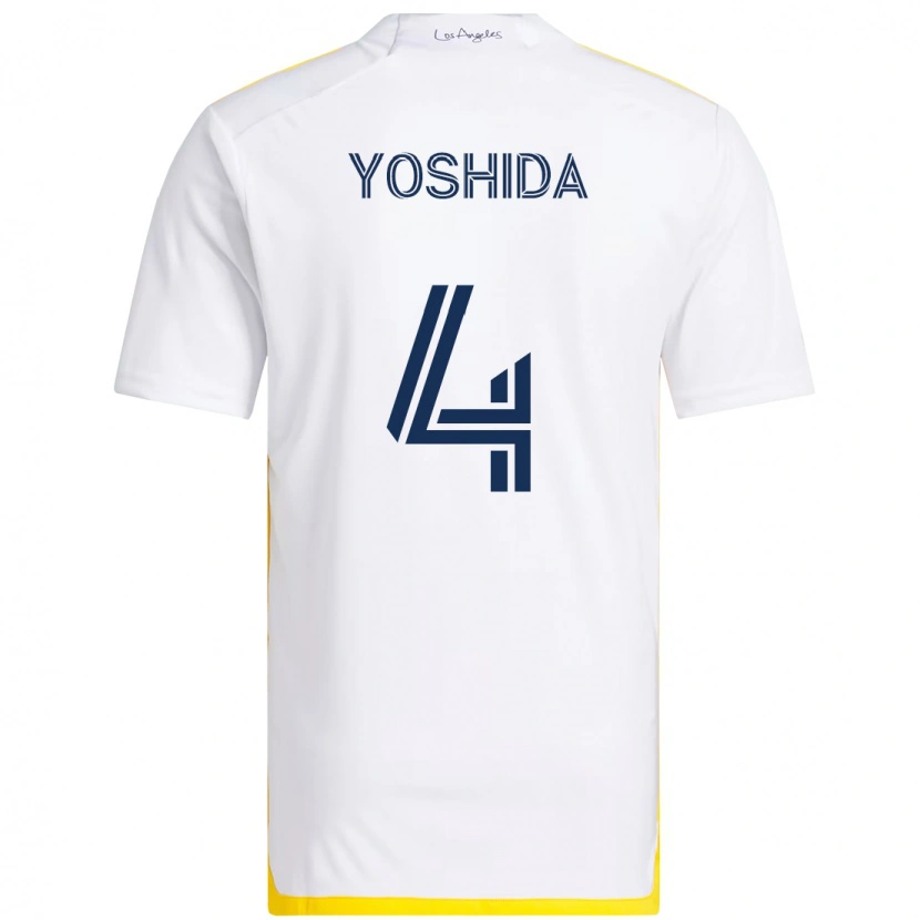 Danxen Mujer Camiseta Maya Yoshida #4 Morado Azul 1ª Equipación 2025/26 La Camisa