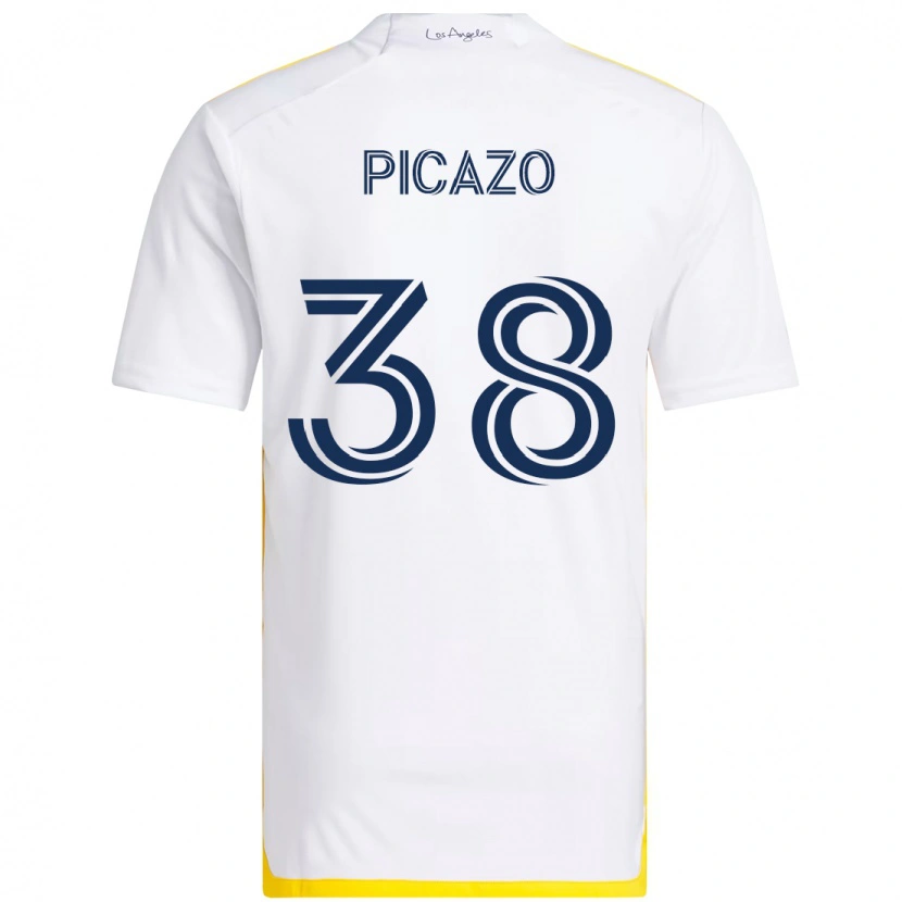 Danxen Mujer Camiseta Axel Picazo #38 Morado Azul 1ª Equipación 2025/26 La Camisa