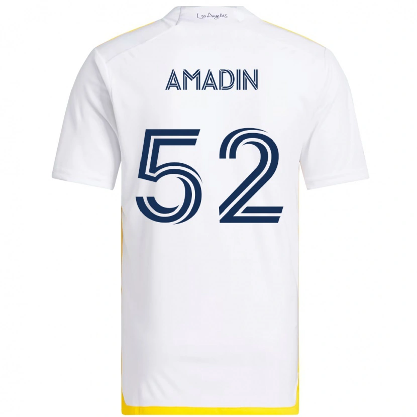 Danxen Mujer Camiseta Elijah Amadin #52 Morado Azul 1ª Equipación 2025/26 La Camisa