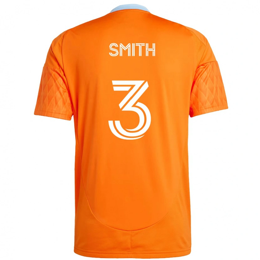 Danxen Mujer Camiseta Brad Smith #3 Morado Naranja 1ª Equipación 2025/26 La Camisa